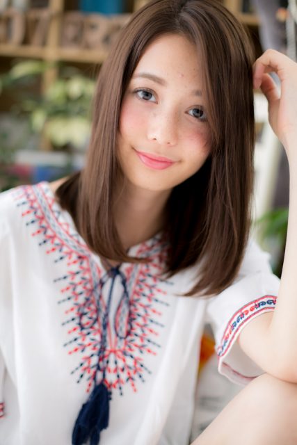 アシンメトリー&#8230;大人かわいい前下がりセミデ