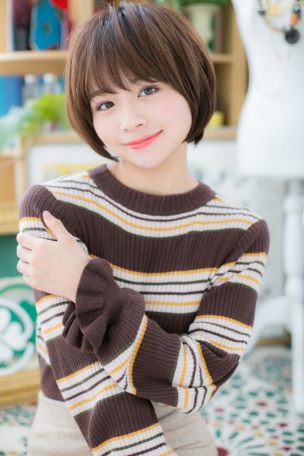 大人かわいい...フェミニンマッシュボブ