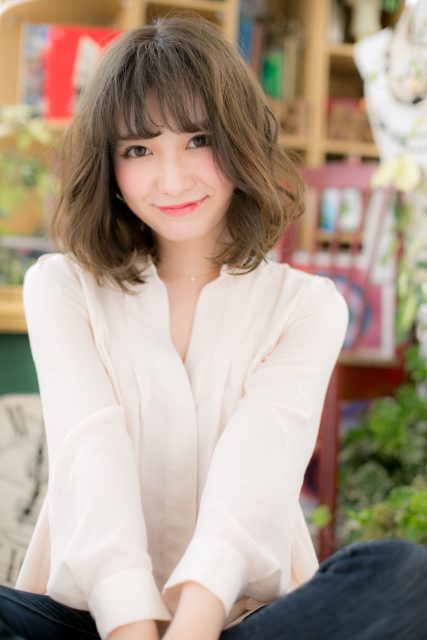 くせ毛風☆こなれエアリーミディ