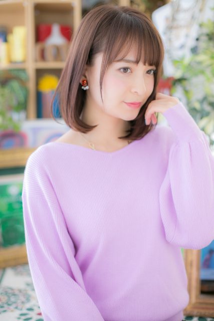 清楚な♪前下がり小顔ストレート