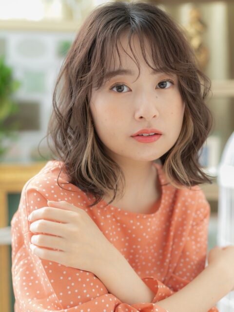 大人可愛いエアリーゆるふわボブ20代30代