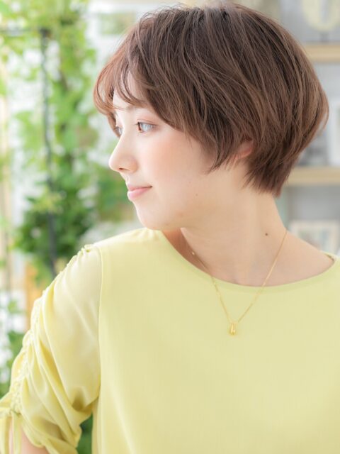 大人可愛いマッシュショート20代30代