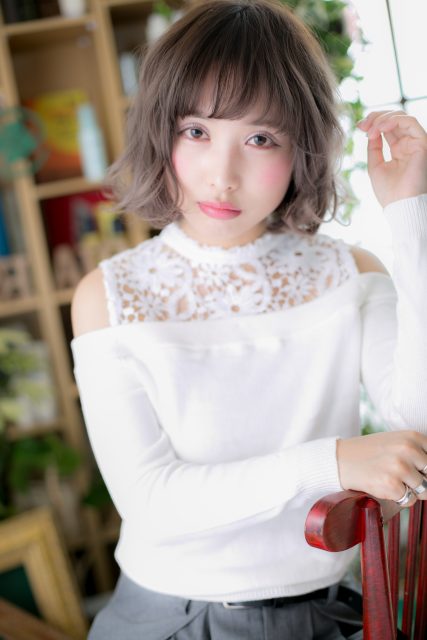 カラーで攻める！大人スパイシーボブ