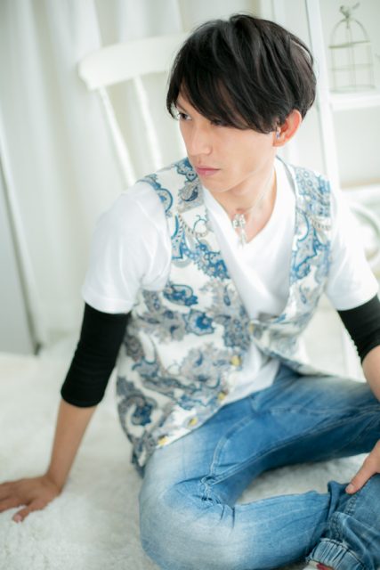 長めバングの«重軽»メンズショート