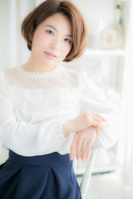 デキる女の《美形》ショートボブ