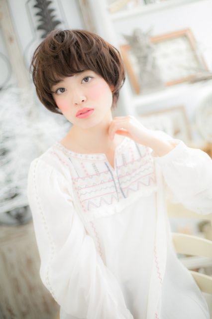 キュートな丸み★ふんわりマッシュ