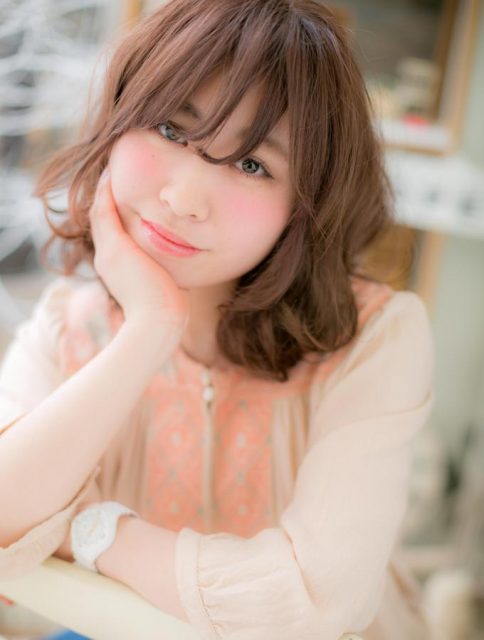 パールアッシュで柔らかさ100％　くしゃ髪BOB☆