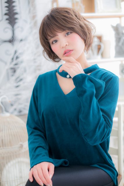 愛され顔作る♪ベビーショート