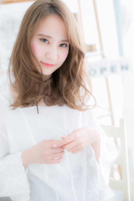 顔立ち華やかグラデーションカラー