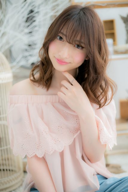 ナチュラル・色っぽ・セミディ