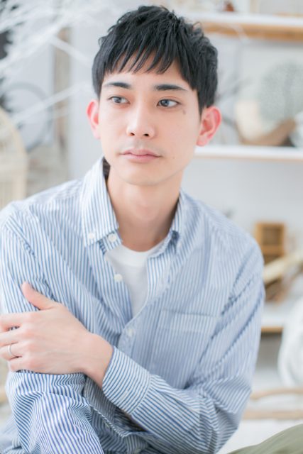 カッコカワイイ◎黒髪ウェットショート