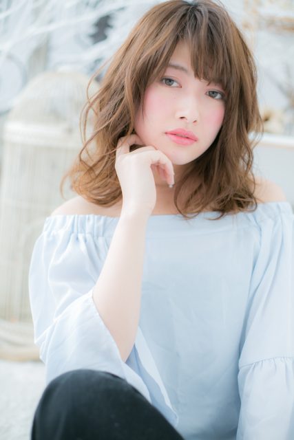 外国人風♪ゆらぎカールセミディ