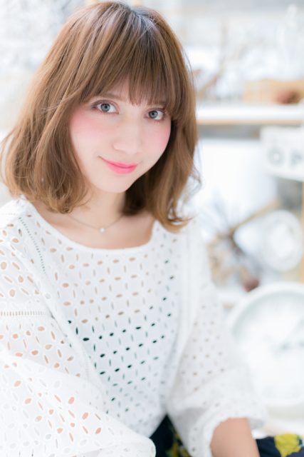 カジュアルウェーブ☆小顔カールボブ