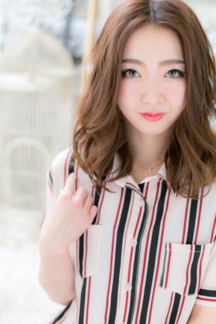 外国人風・こなれミックスエアリーウェーブ