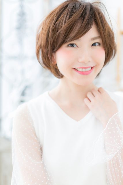 ふわっとラフ感☆大人かわいい前下がりボブ