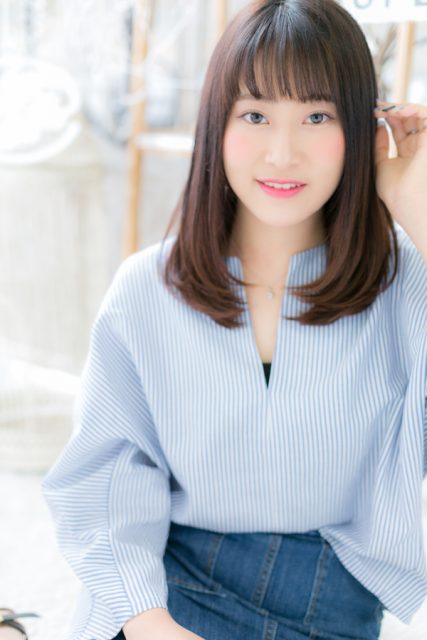 黒髪風★ナチュラルストレート