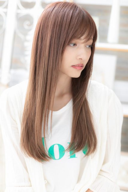 外国人風☆エキゾチック小顔ストレート