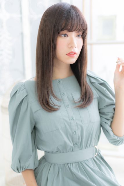 大人かわいい…小顔グラデーションレイヤー