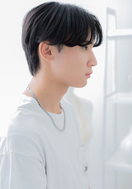 くせ毛風ニュアンスパーマショートマッシュ