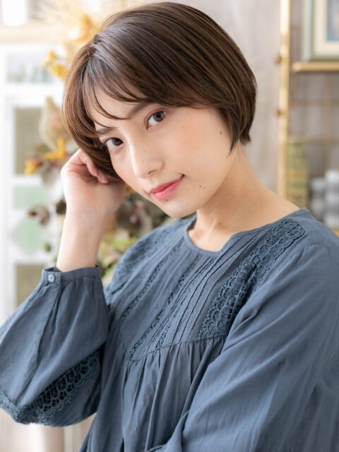 大人可愛い似合わせハイライトショート20代30代