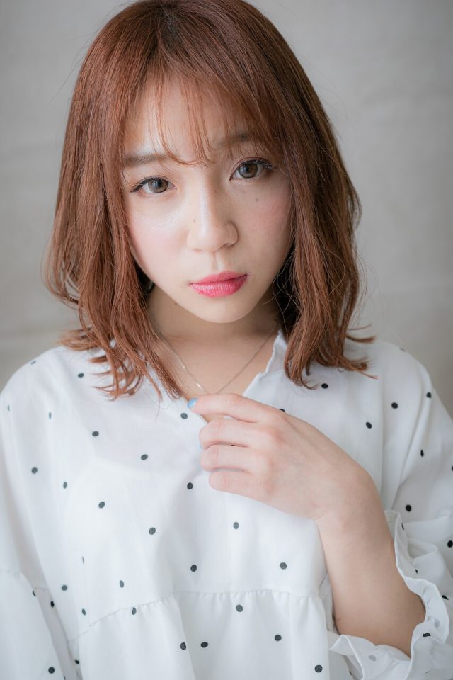 10代20代30代シースルーバングxシアーピンクくびれミディ