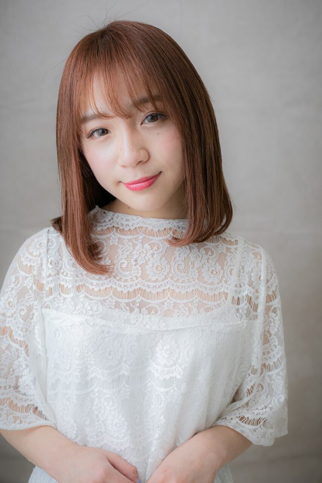 10代20代30代♪大人可愛いアッシュピンク小顔ワンカール