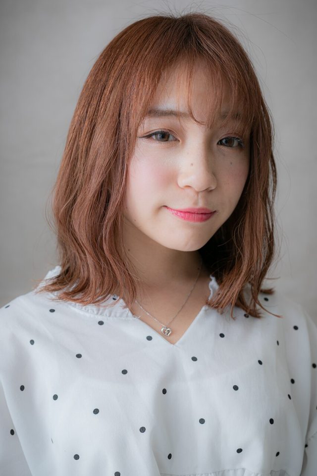 10代20代30代♪大人ガーリーチェリーブラウンくびれヘア