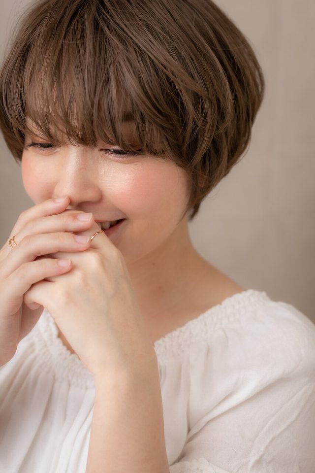 10代20代30代♪大人かわいいくせ毛風カール☆小顔マッシュ