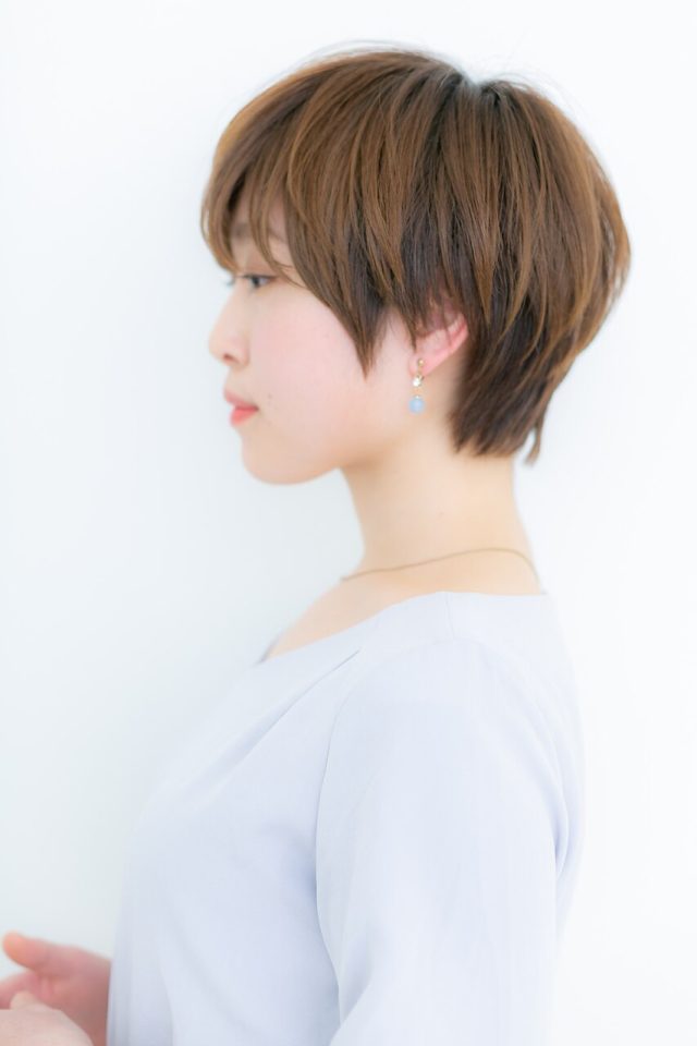 20代30代40代☆外国人風マッシュ★小顔マニッシュショート