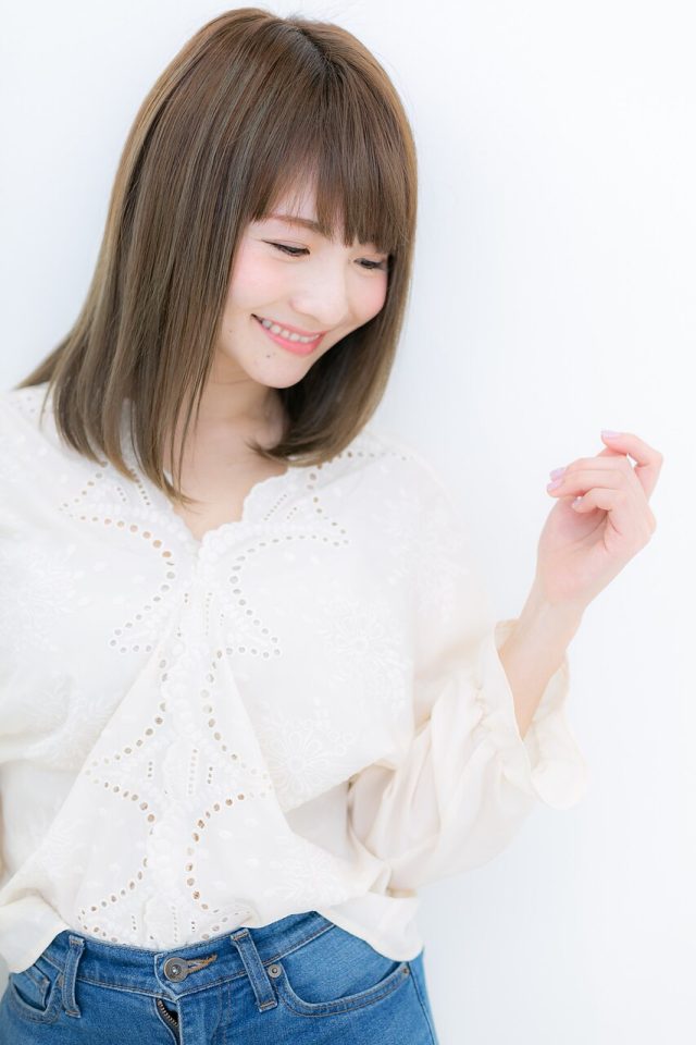 30代40代50代愛され外国人風前下がりワンカールセミディ