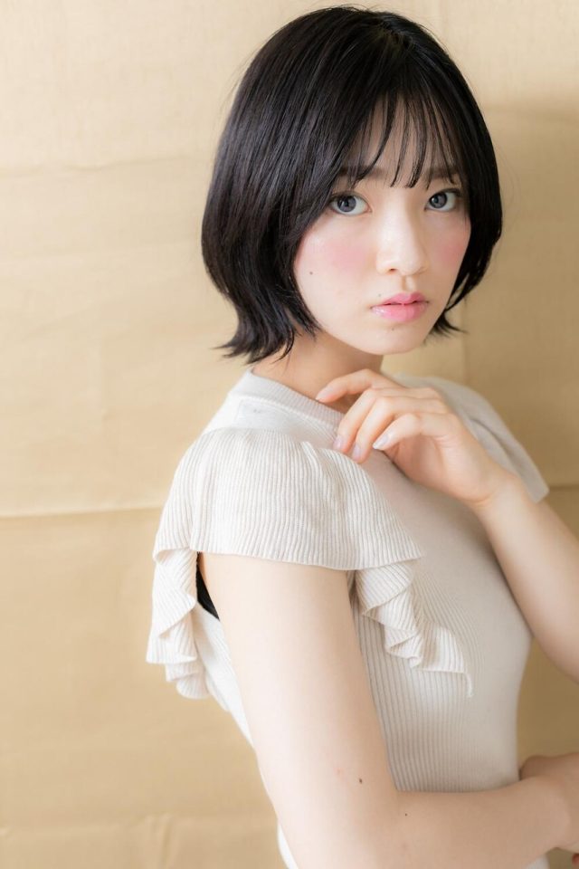 10代20代30代大人かわいい黒髪マッシュくびれボブウルフ