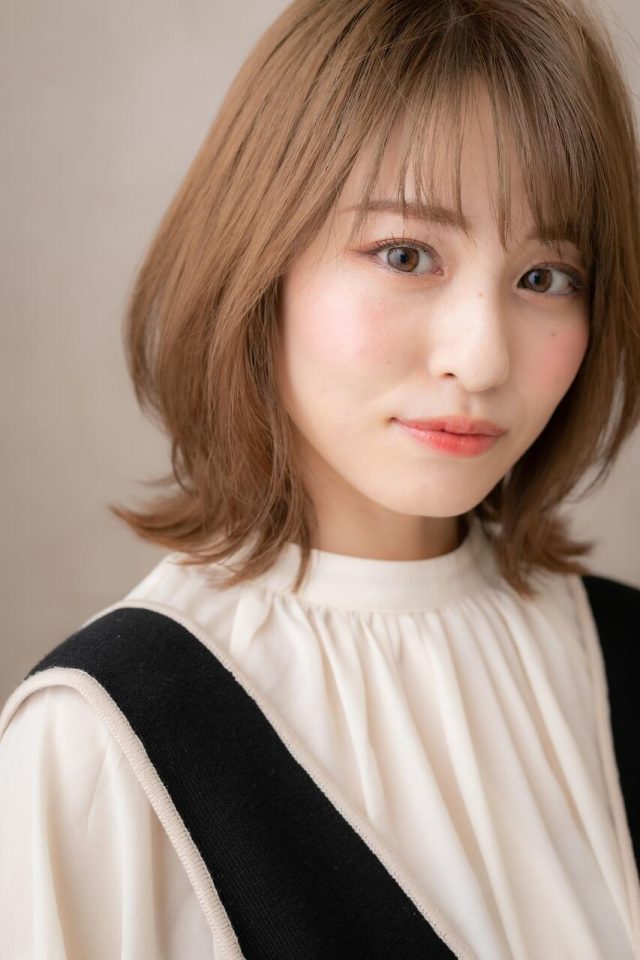 20代30代40代大人かわいい艶カラー小顔くびれボブウルフ