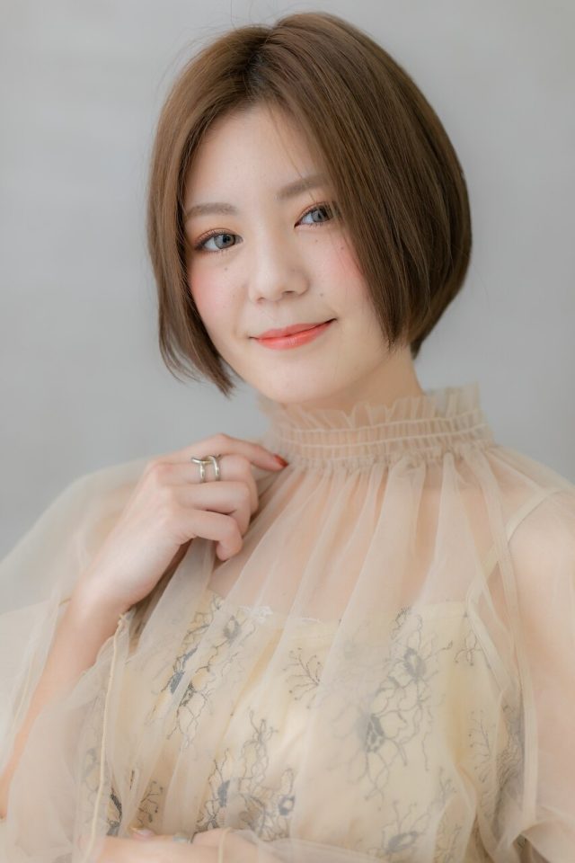 20代30代40代大人可愛いこなれヘア小顔マッシュボブ