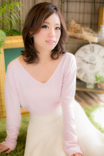 大人可愛い...透け感★ミディ