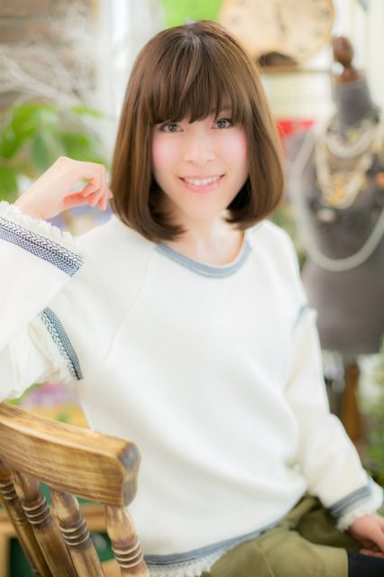 内巻きワンカールでまとまる♪