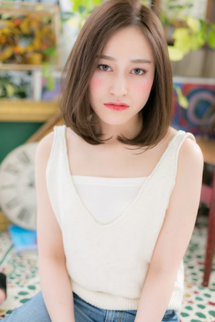 大人かわいい◎美人顔ハンサムワンカール