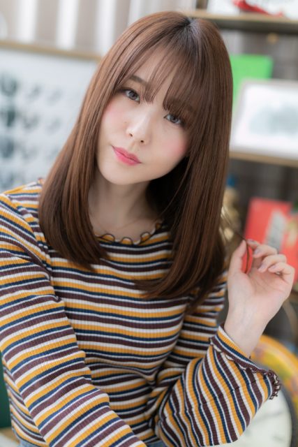 外国人風グラマラスカラー☆うるツヤ重軽ロング