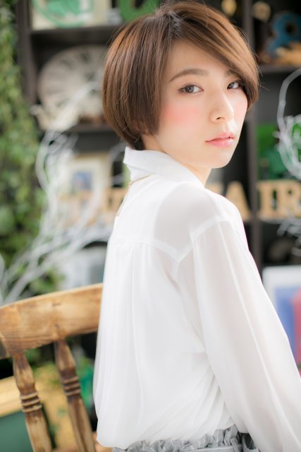 シンプル＆ラフな自然体ショート