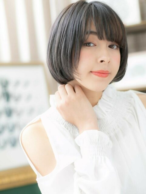 大人可愛い美髪小顔ボブ20代30代