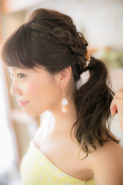 《ビーチウェディング風》...ヘアアレンジ☆