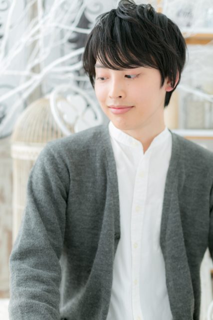 ビジカジ◎黒髪無造作ショート