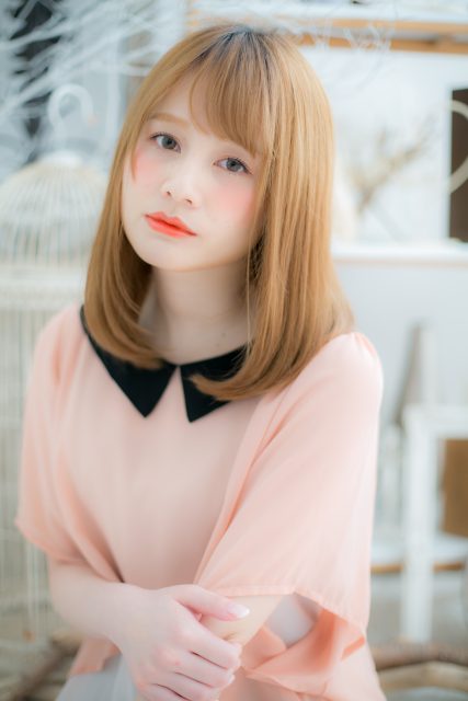 ハイトーンのドーリーストレート