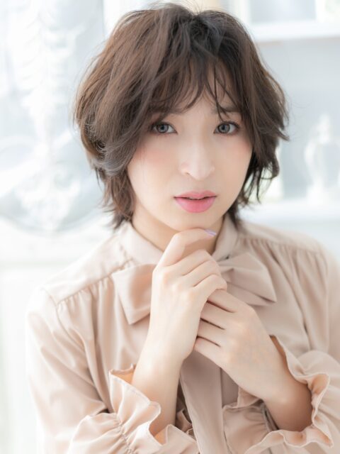 大人可愛いフレンチウルフショート20代30代