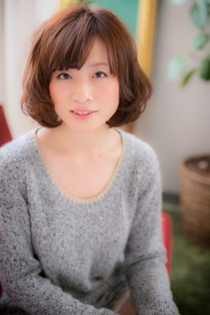 内巻カールが可愛い★ふんわりボブ