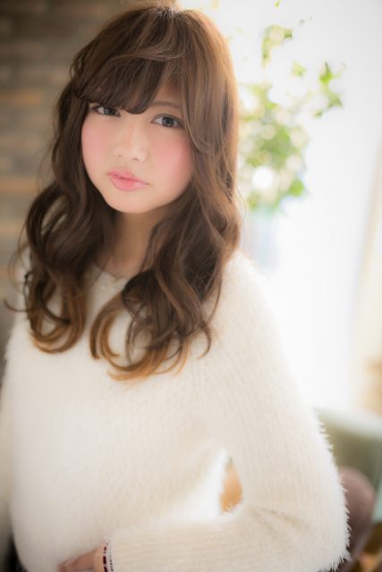 【光に透けるような】‥カラー☆の大人ロング