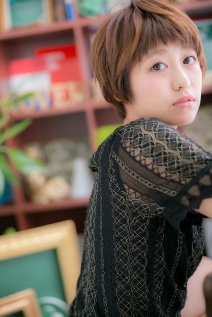 元気印の★眉見せマッシュ