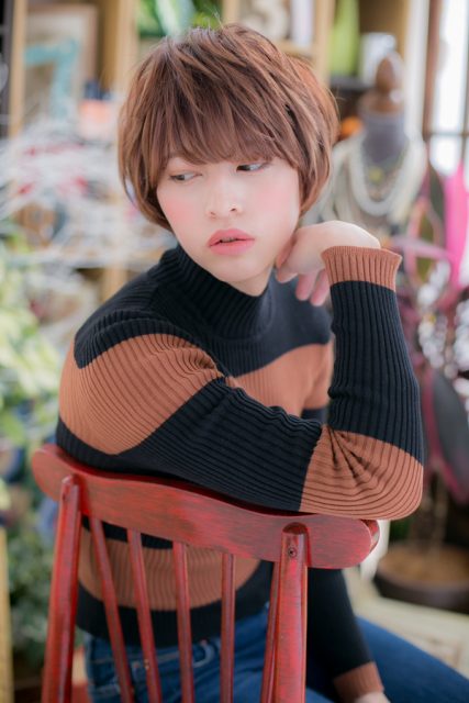 スポンテニアス★アシンメトリーショート