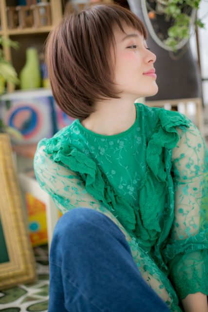 ほっそり小顔★コンパクトフォルム大人ボブ