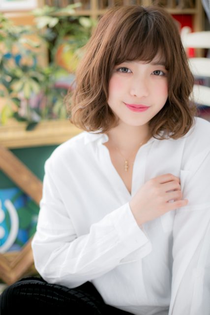 ランダムカールで魅せる♪くせ毛風抜け感style