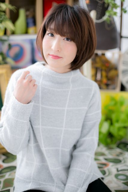 前下がり大人ボブで好感度UP！
